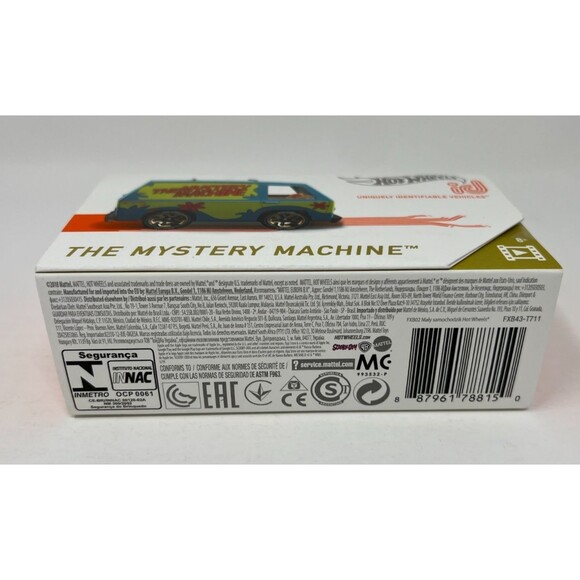 2018 Hot Wheels ID Scooby Doo THE MYSTERY MACHINE HW SCREEN TIME Series 1 Van - Picture 3 of 8